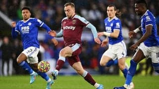 後半AT弾で追いついたハマーズがレスターとドロー!　渦中ズマは先発もアップ中の体調不良で急遽欠場…《プレミアリーグ》