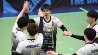 Vリーグの試合結果一覧と順位（V2、V3男子・2月13日）