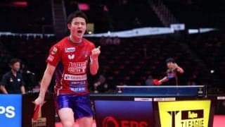 琉球アスティーダ有延大夢、選手ランクAAに昇格　今季もシングルスで大物食い