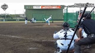 ロッテ佐々木朗が早速“後輩イジリ”　松川と初バッテリーも「僕の球が小園君より…」