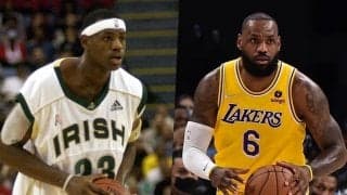 高校生のレブロンと現在のレブロンが共演！　スーパーボウルで驚きの新CMが公開