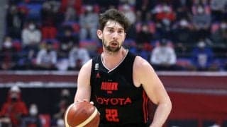 A東京のライアン・ロシター、今月13日の横浜戦でB1通算300試合出場を達成