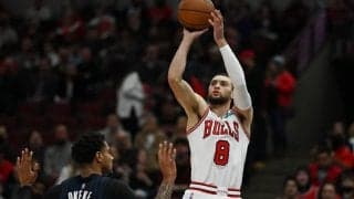 ブルズのオールスターガード、ザック・ラビーンが左膝を精査すべく専門家と面会へ