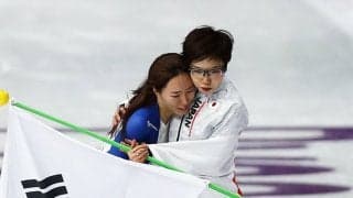 【北京五輪】涙の李相花さん、1000m出場の小平奈緒にエール「勇敢さとチャレンジ精神を見せて」