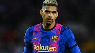 バルセロナ、アラウホがふくらはぎを負傷…ELナポリ戦に影響か