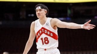 2試合ぶりに出場の渡邊雄太、フリースローで3得点…ラプターズは大敗