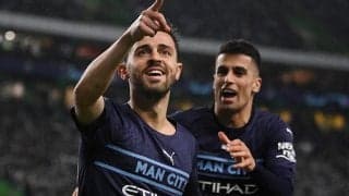 B・シウバ躍動のシティが敵地でスポルティングを5発粉砕、ベスト8進出へ大きく前進《CL》