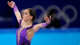 米NBC実況席がワリエワ演技中の解説放棄　異例の抗議「この演技は見るべきではない」