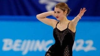 女子フィギュア演技中に撮られた驚きの1枚　五輪公式が公開「どれだけ体が柔らかいの？」