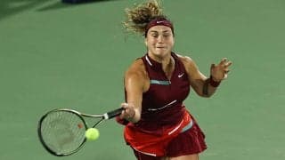 サバレンカ、不安定なサーブで崩れかけるも第1シードの意地見せ4年連続初戦突破[ドバイ・デューティー・フリー・テニス選手権]