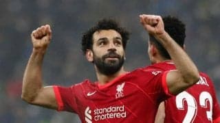 リバプールのモハメド・サラーが見せた｢魔法の左足｣!!2人の股間を抜く｢超スーパーゴール｣が炸裂!｢CL決勝T1回戦｣インテルとの1stレグで決まったエジプト代表エースの｢衝撃弾｣