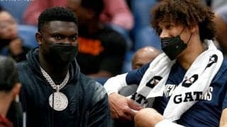 右足骨折から復帰時期未定のザイオン・ウィリアムソン…必要なのは2度目の手術？