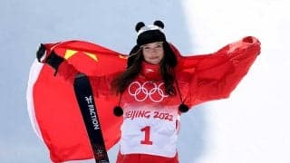 【北京五輪】アメリカ生まれ中国代表・谷愛凌が2冠達成　スキーハーフパイプで金メダル