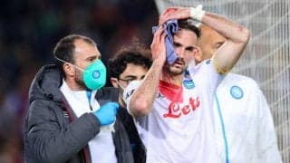 カンプ・ノウでドローのナポリ、代償にアンギサとファビアン・ルイスが負傷