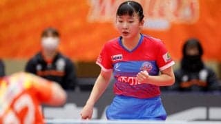 13歳・張本美和、兄と同じ“14歳で全日本一般優勝”を目標に「自分もいけるかも」Tリーグで自信