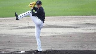 ロッテ佐々木朗、初実戦でいきなりプロ入り最速163キロ！　直球主体で2回2安打0封