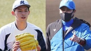 ロッテ佐々木朗が日本ハム戦で今季初実戦、“ガラポン打線”と対戦　両軍スタメン発表