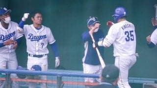 中日・立浪監督、対外試合2連勝　京田がエンドラン成功、先発の高橋宏3回零封