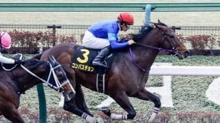 【ヒヤシンスS結果】コンバスチョンがロスなく内から抜け出して3勝目