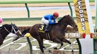 【ヒヤシンスS】コンバスチョンが抜け出す