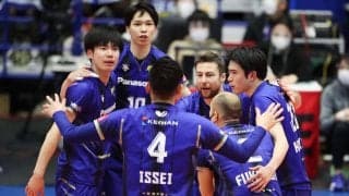 Vリーグの試合結果一覧と順位（V1男女・2月20日）