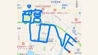走って文字アートを描く「ＧＰＳラン」って？