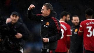 “ローズ・ダービー“勝利で暫定4位浮上のユナイテッド、ラングニック監督も称賛「選手の活躍が誇らしい」