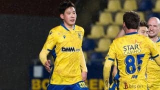 今季6点目は相手の上からヘッド、シント＝トロイデンの原大智が歓喜「凄く嬉しい勝利」