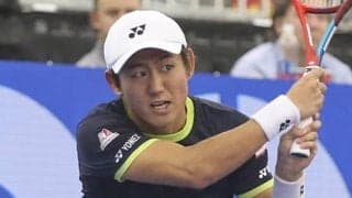 西岡 ストレート勝ちで本戦へ