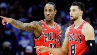 ブルズのラビーンがデローザンとの共闘に自信「現時点で僕らがNBAのベストデュオ」