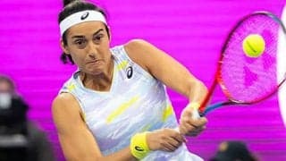 ガルシア初戦突破 ハレプ破る