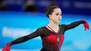 ワリエワが日本にも届けた「ありがとう」　五輪後初のSNS更新「私はこれを忘れません」