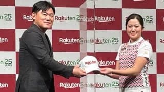 稲見萌寧、楽天と契約1号も“看板の重さ”に恐縮「イニエスタさん、マー君さんと…」