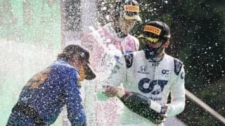 ホンダにとってアルファタウリは特別。八郷社長「一番うれしかったのはイタリアGP」。救ってくれた恩義は絶対に忘れない