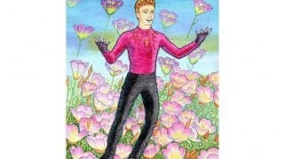 「あなたのステップは世界一」　イタリアの名手マッテオ・リッツォを包んだ昼咲き月見草