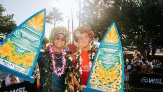 五十嵐カノアが世界2位に。CT第2戦「ハーレー・プロ・サンセット・ビーチ」優勝はバロン・マミヤとブリサ・ヘネシー