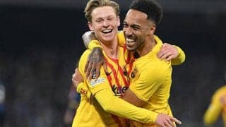 敵地でナポリに4発快勝のバルセロナが16強入り《EL》