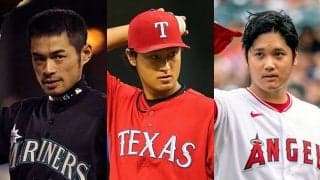 【MLB】イチロー、ダルビッシュ、大谷　米メディア選出、90年以降の球団別四天王に日本勢3人
