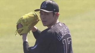 ロッテ佐々木朗、圧巻の3回完全＆7奪三振　最速158キロ、初回は3者連続三振