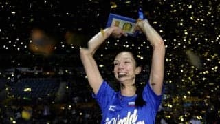 元女子ロシア代表のエカテリーナ・ガモワが「#NO WAR」と母国の軍事侵攻に訴え 悲しみの声も