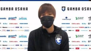 「打ったら入った」決勝ゴールで初勝利をもたらしたG大阪MF福田湧矢「レッズが全てで上回っていた」と前半を振り返る