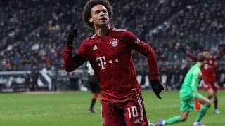 途中出場サネ弾でバイエルンが鎌田終盤出場のフランクフルトに勝利《ブンデスリーガ》