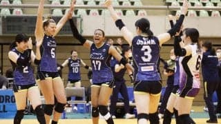 Vリーグの試合結果一覧と順位（V1男女・2月27日）