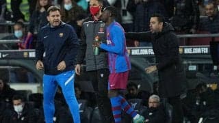 デンベレが鬱憤晴らす大活躍！GKのニア上を抜く豪快フィニッシュでチームメイトも大喜び