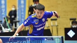 元中国代表・郝帥（ハオシュアイ）、Tリーグ選手ランク「AAA」に昇格　岡山リベッツで今季単複14勝