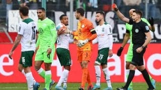 ボルシアMGで退場のラクロワは1試合の出場停止処分に…