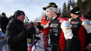 WRCスウェーデン：ロバンペラ「21年前の父のようにここで勝ててうれしい」イベント後記者会見