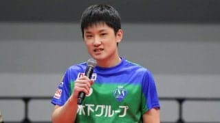 卓球日本代表・張本智和、日本大学高校を卒業　五輪公式アカウントも祝福