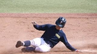 [硬式野球]  矢吹、橋本吏が魅せた！ 城西大に快音響かせOP戦２連勝