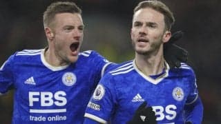 「ワールドクラスのゴール｣が炸裂!!レスターの｢背番号10｣・イングランド代表MFの「逆足でも精度抜群」のスーパーゴール